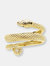 Constricting Snake Ring - Gold
