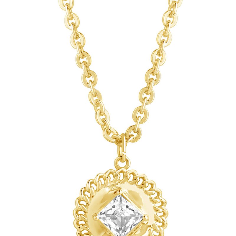 Sterling Forever Jaliyah Necklace In Gold