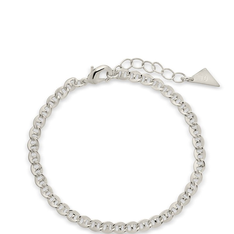 Sterling Forever Kari Chain Bracelet In Silver