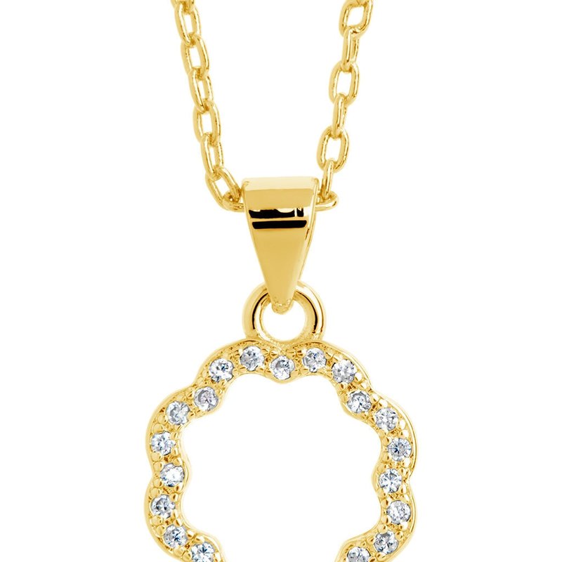 Sterling Forever Marisole Pendant In Gold