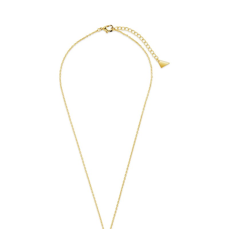 Sterling Forever Marla Pendant Necklace In Gold