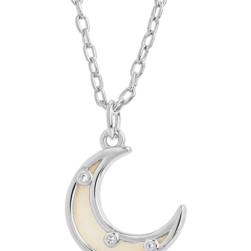 Sterling Forever Nuria Pendant In Grey