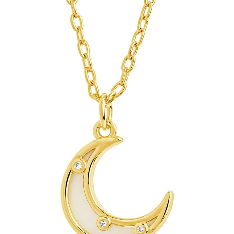 Sterling Forever Nuria Pendant In Yellow