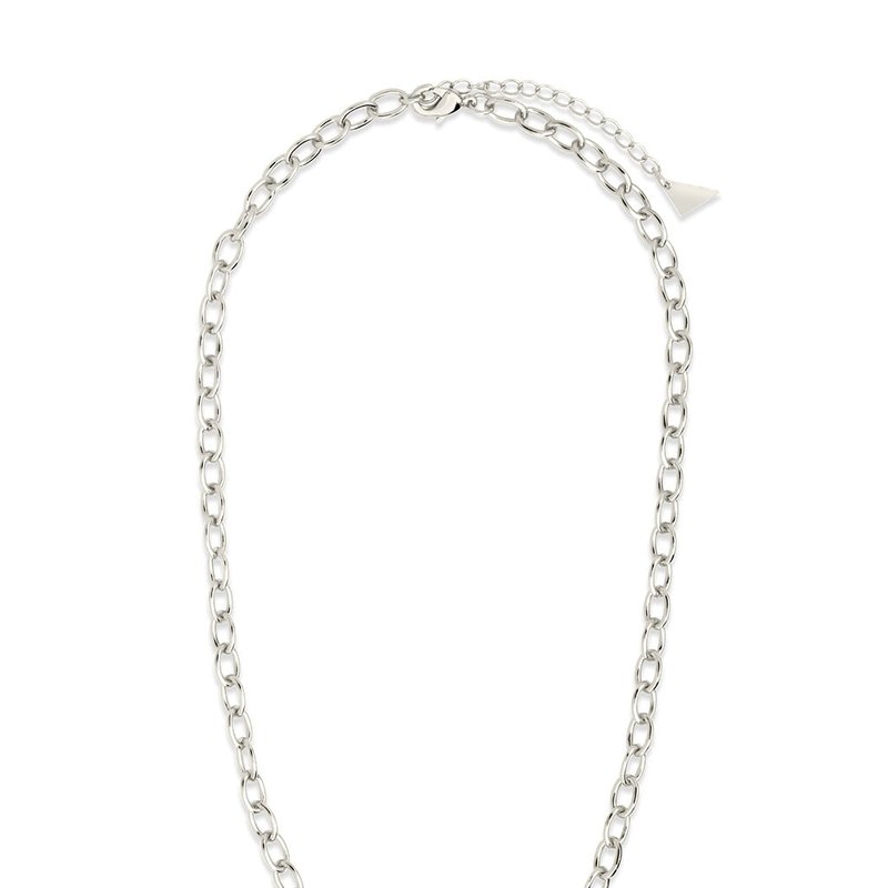 Sterling Forever Reina Necklace In Grey