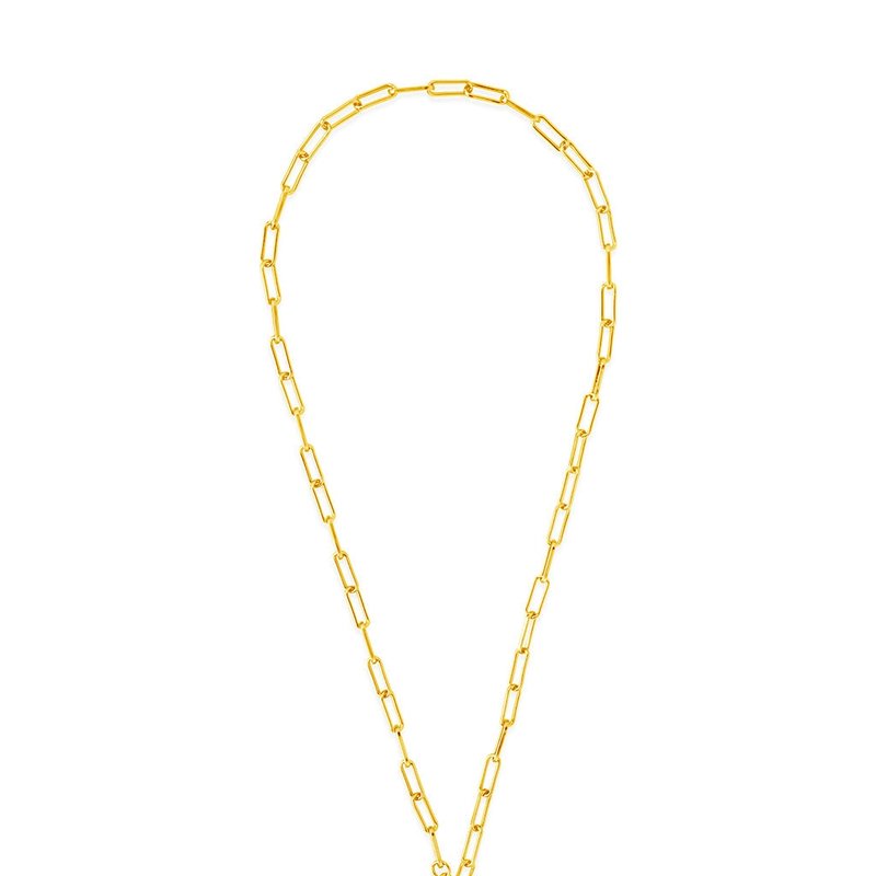 Shop Sterling Forever Sunni Toggle Necklace In Gold