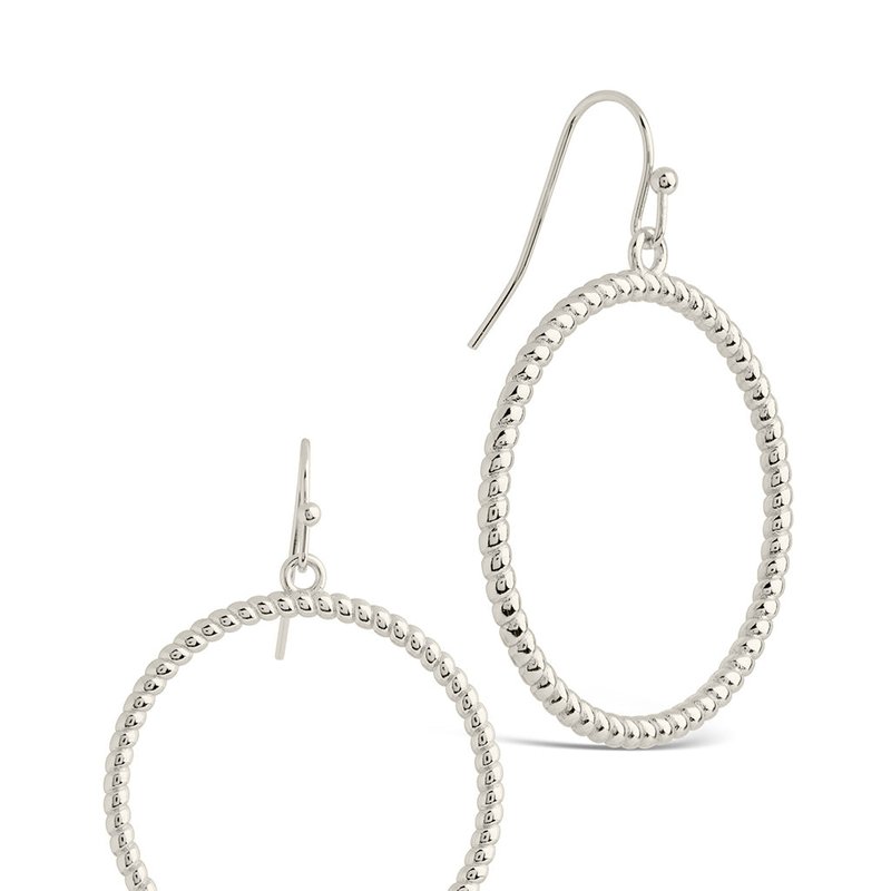 Shop Sterling Forever Terina Dangle Earrings In Grey