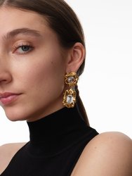 Lolita Earrings - Gold Crystal