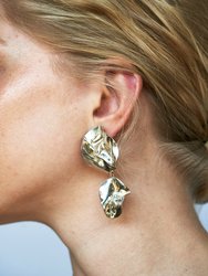 The Fold Earrings - Gold
