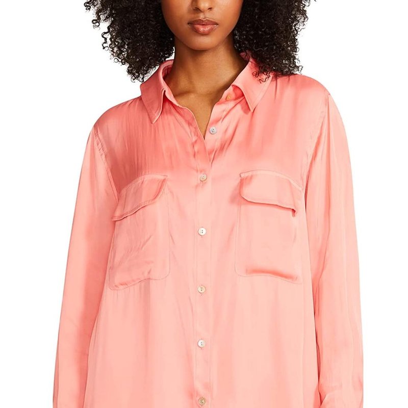 Steve Madden Augustina Top In Pink