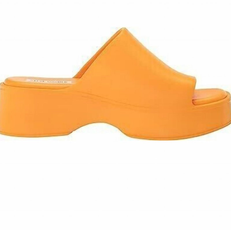 Shop Steve Madden Slinky Sandal In Orange