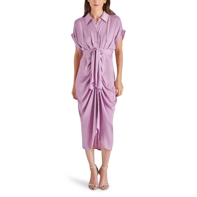 Shop Steve Madden Tori Dress In Dusty Lavender In Purple