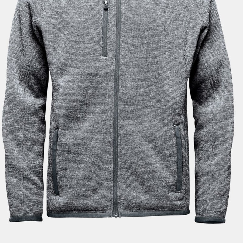 Stormtech Mens Avalanche Full Zip Fleece Jacket In Grey
