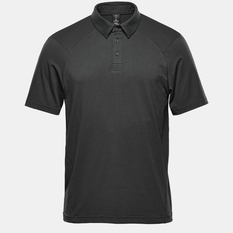 Stormtech Mens Camino Pure Earth Performance Polo Shirt In Grey