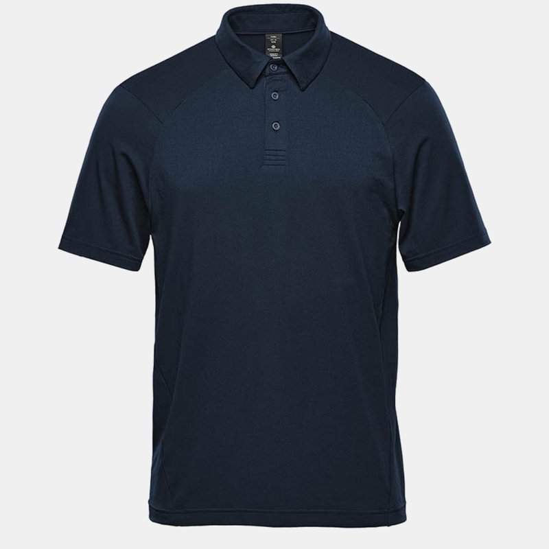 Stormtech Mens Camino Pure Earth Performance Polo Shirt In Blue