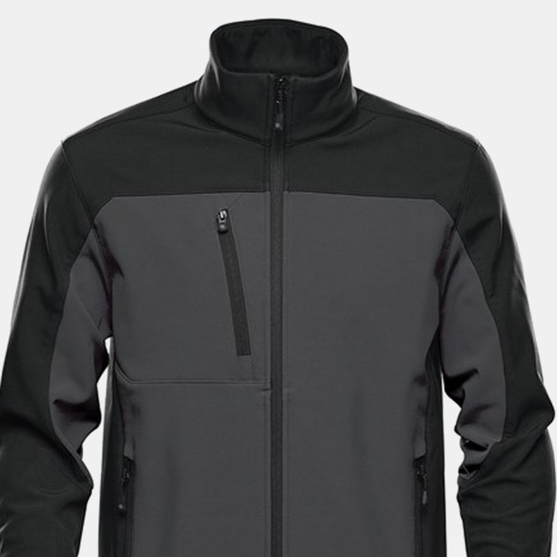 Stormtech Mens Cascades Soft Shell Jacket In Black