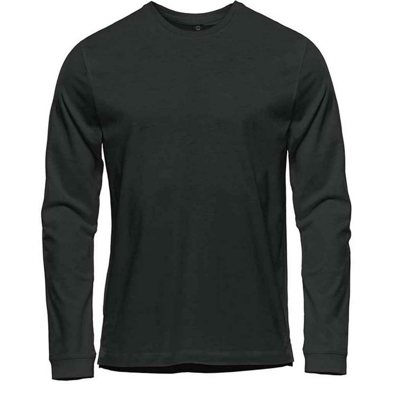 Stormtech Mens Equinox Long-sleeved T-shirt In Black