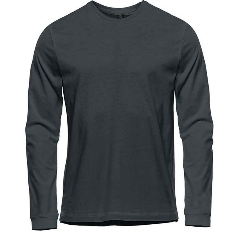 Stormtech Mens Equinox Long-sleeved T-shirt In Grey