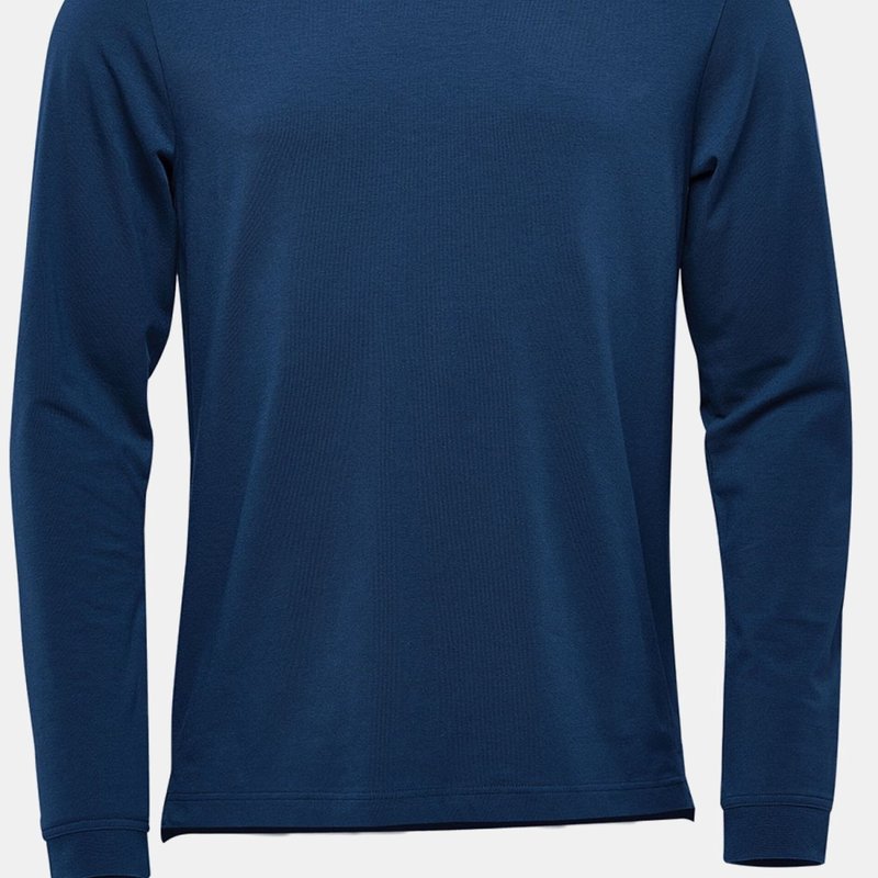 Stormtech Mens Montebello Long-sleeved T-shirt In Blue