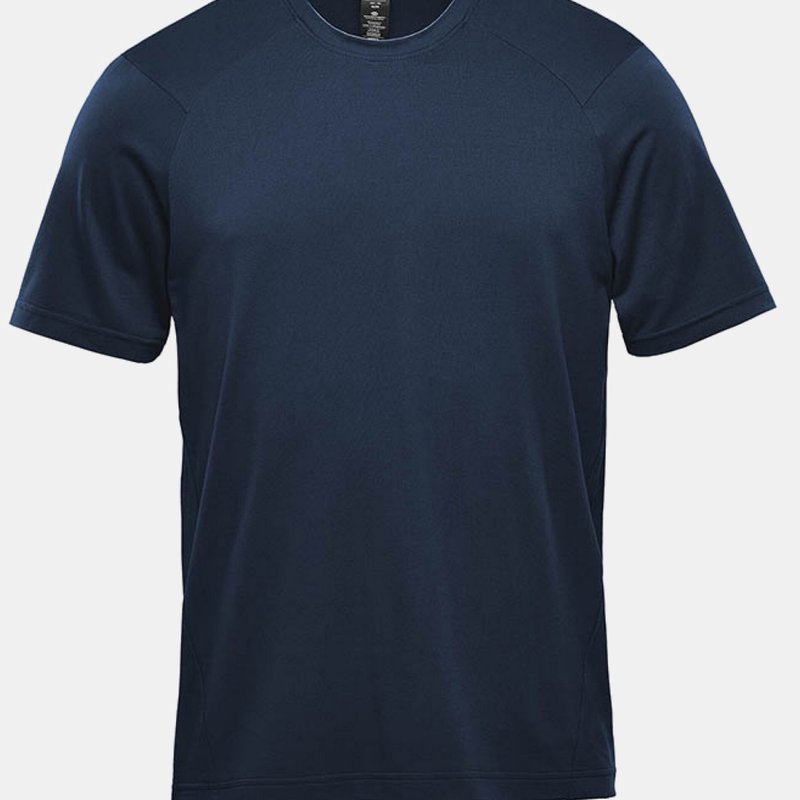 Stormtech Mens Tundra Short-sleeved T-shirt In Blue