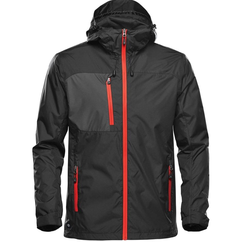Stormtech Mens Olympia Soft Shell Jacket (black/bright Red)