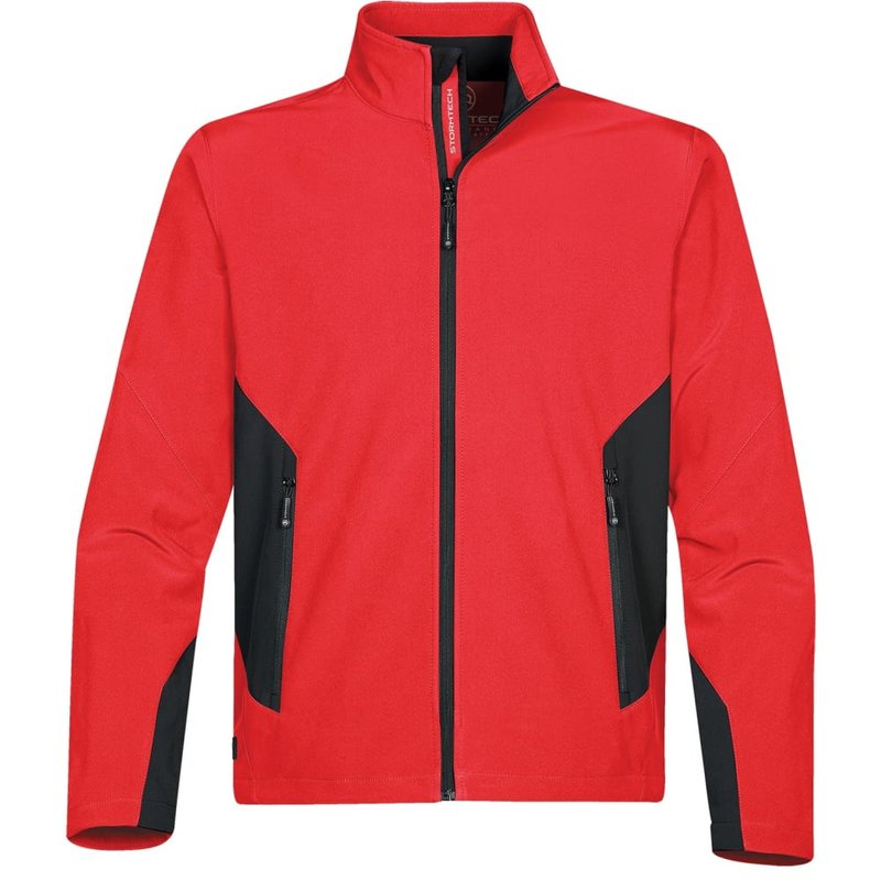 Stormtech Mens Pulse Softshell Jacket (true Red/ Black)