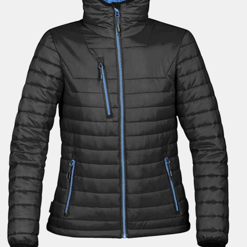 Stormtech Womens/ladies Gravity Thermal Padded Jacket In Black