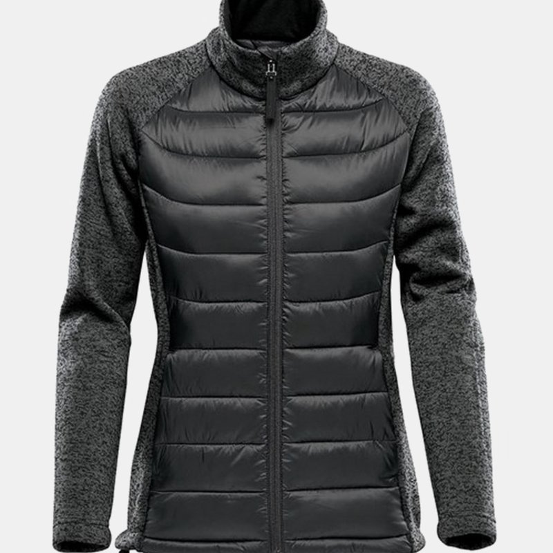 Stormtech Womens/ladies Narvik Padded Jacket In Black