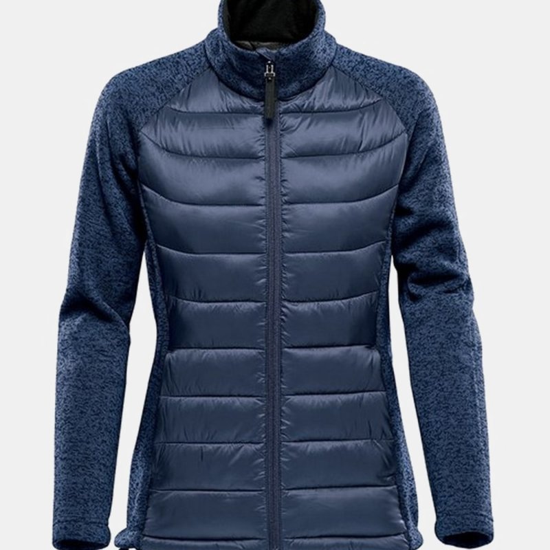 Stormtech Womens/ladies Narvik Padded Jacket In Blue