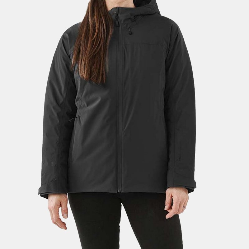 Stormtech Womens/ladies Nostromo Waterproof Jacket In Black