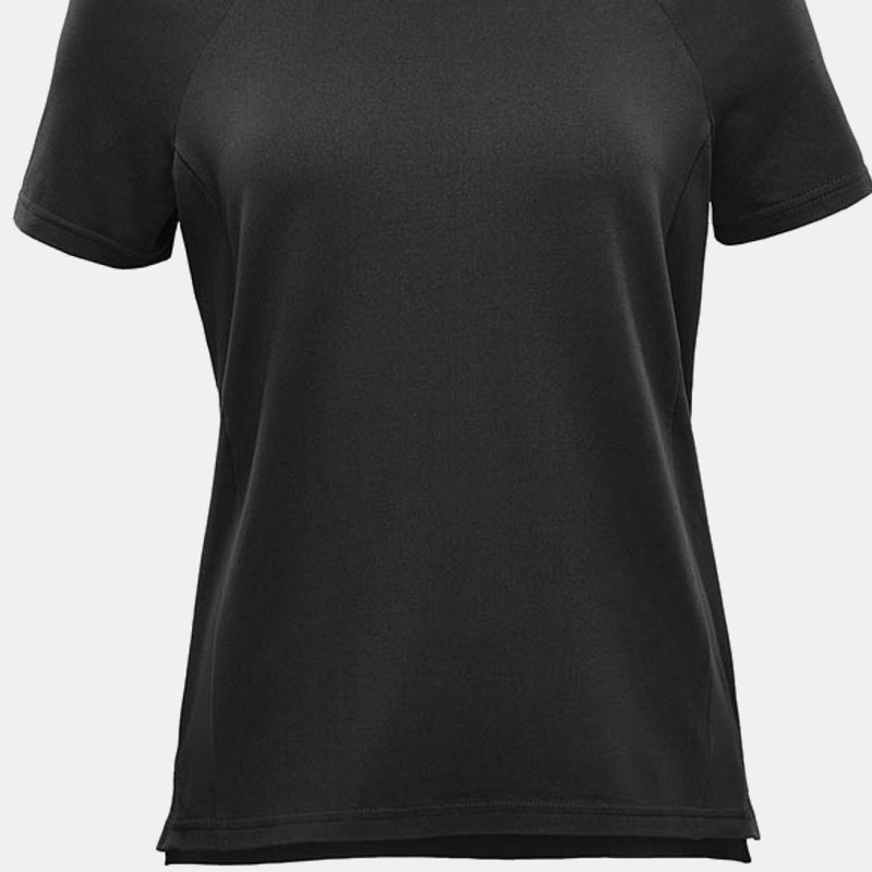 Stormtech Womens/ladies Tundra Short-sleeved T-shirt In Black