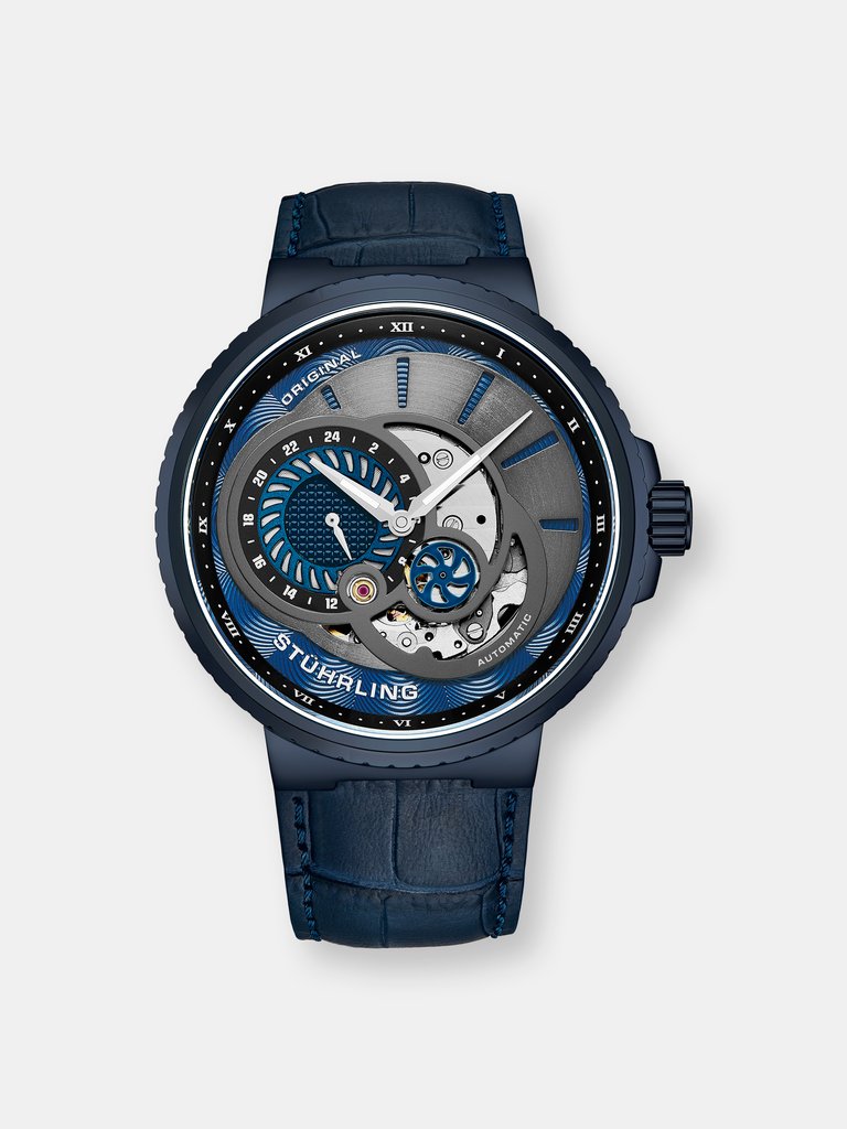 Automatic 45mm Skeleton - Blue
