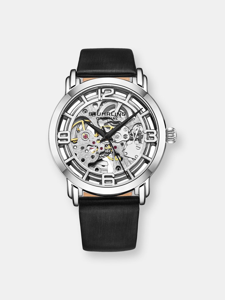 Winchester Automatic 40mm Skeleton - Silver/Black