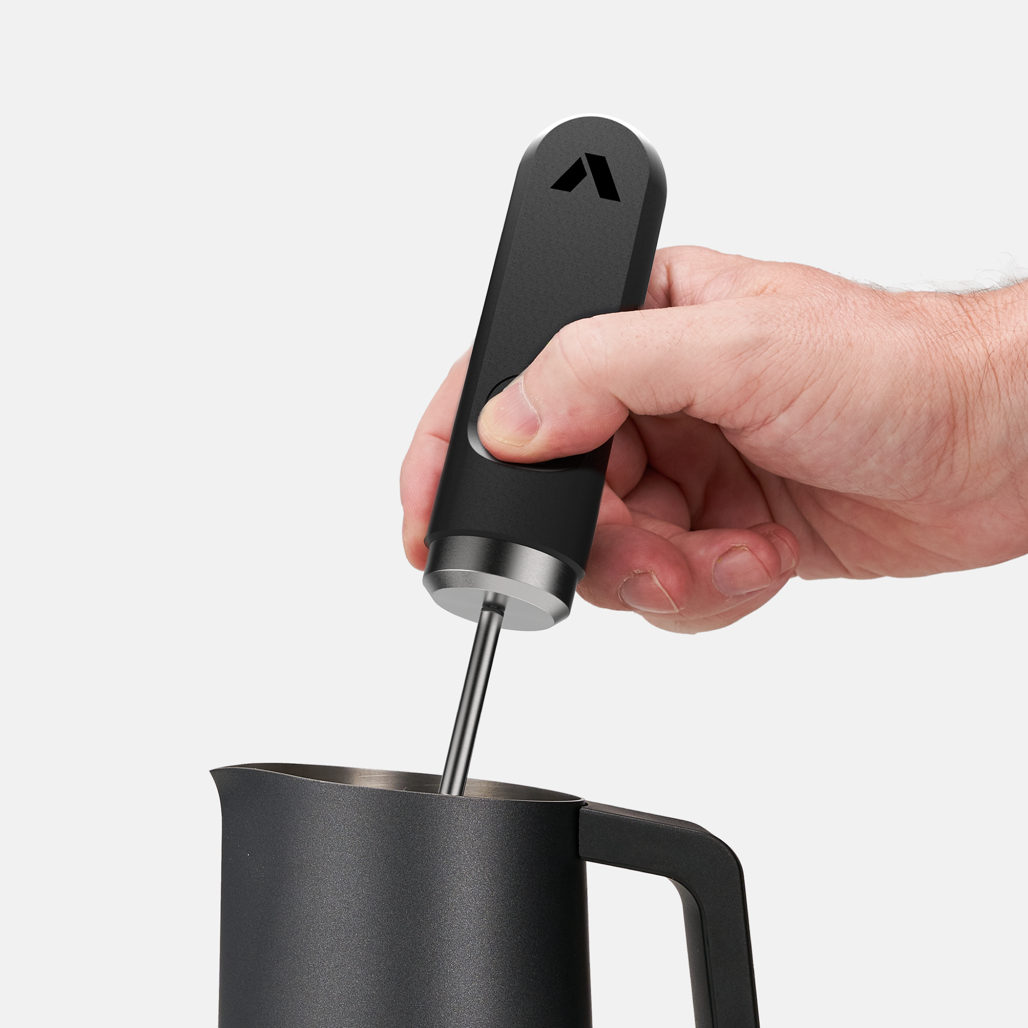 Rechargeable Nano Foamer Frother Black