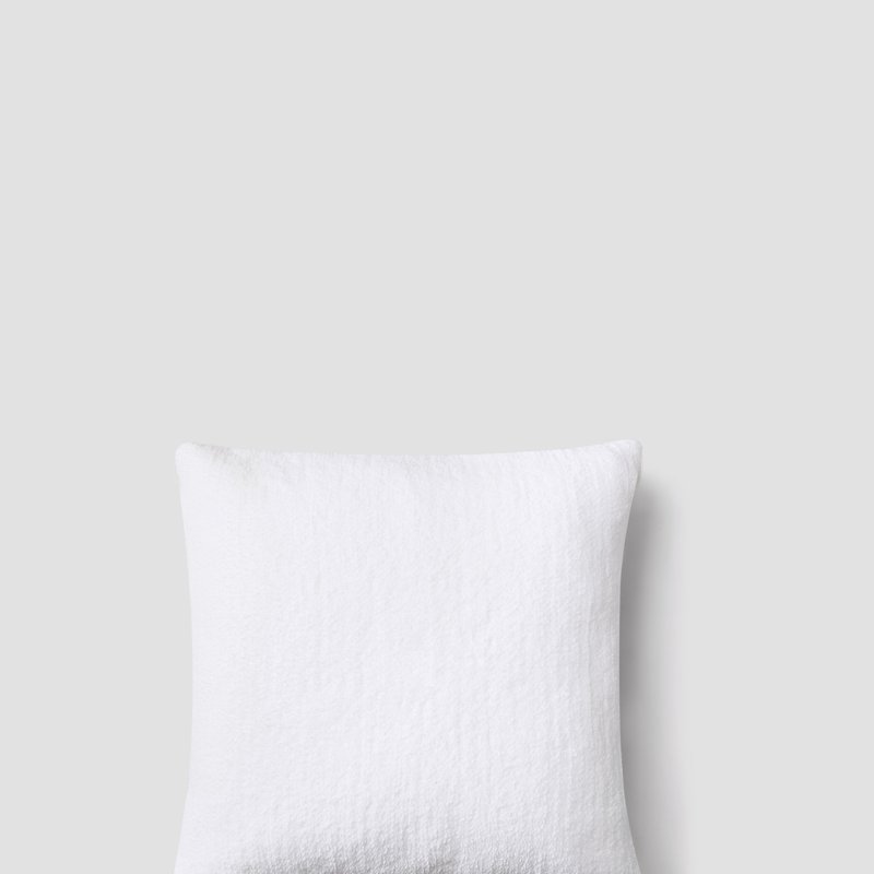 Sunday Citizen Snug Throw Pillow In White