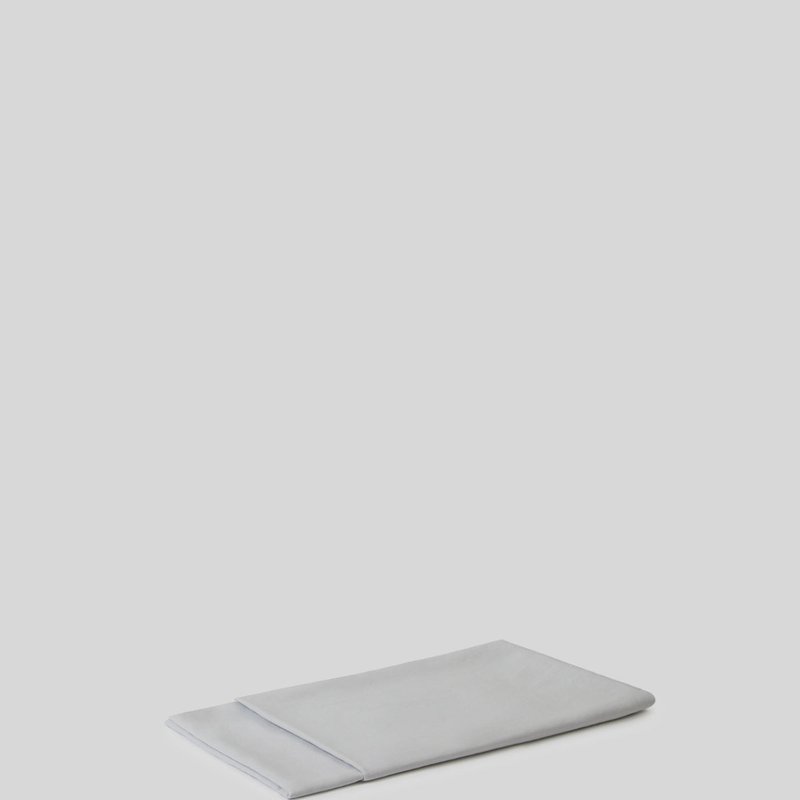 Sunday Morning Marcel Linen Flat Sheet In White