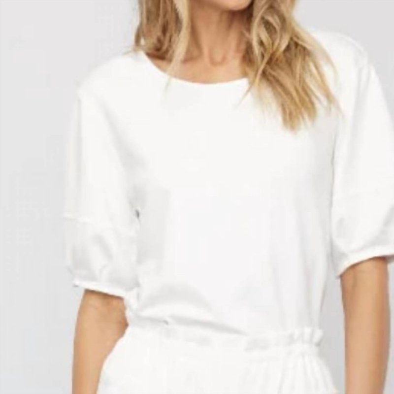 Shop Sundays Angelina T-shirt In White