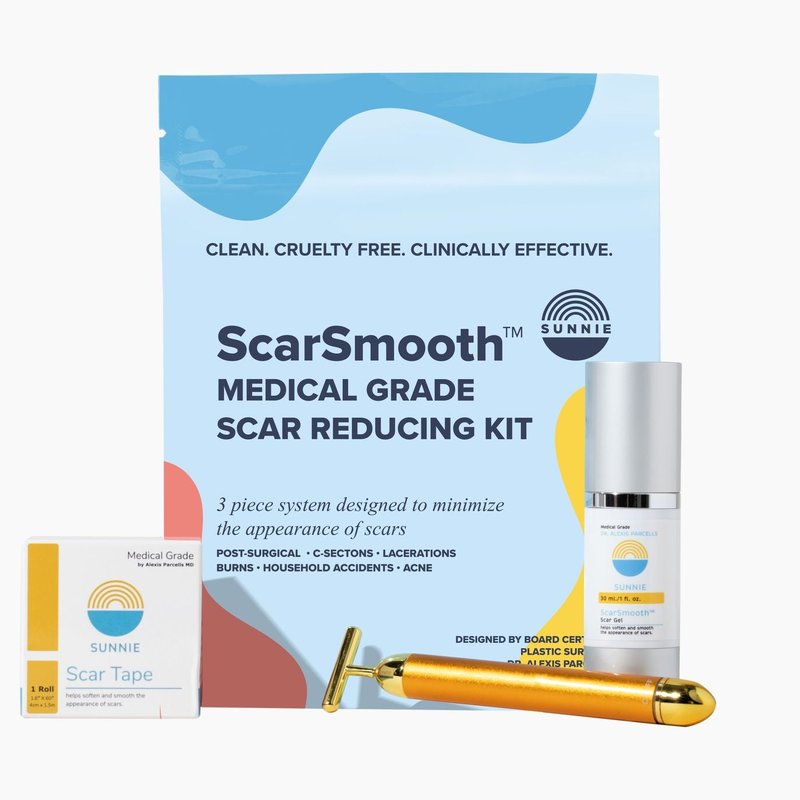 Sunnie Skin Scar Smooth™ Medical Grade Scar Reducing Kit
