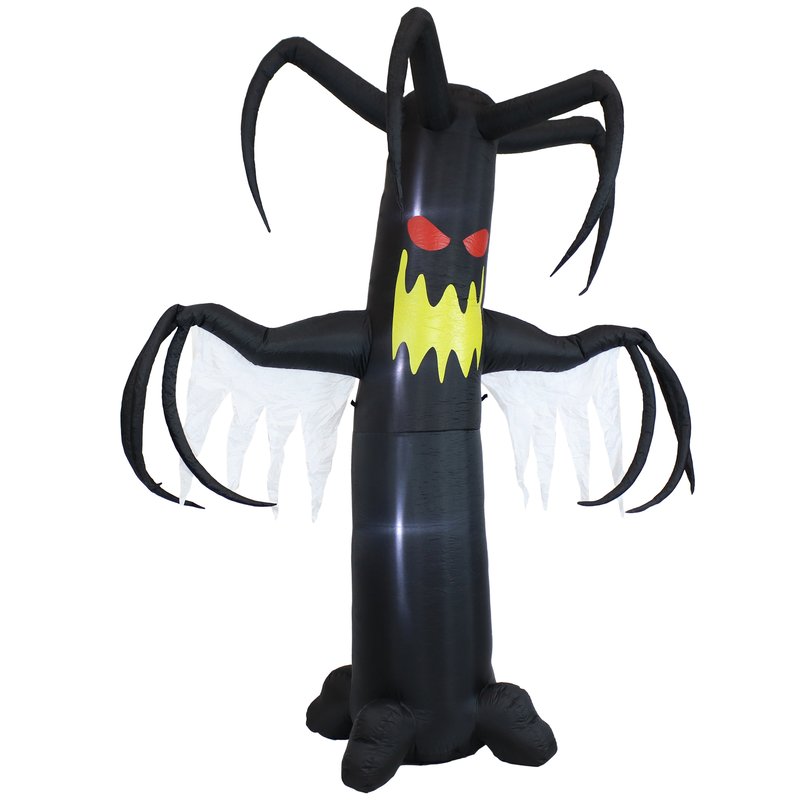 Sunnydaze Decor Sunnydaze Nightmare Hollow Ghostly Tree Halloween Inflatable In Black
