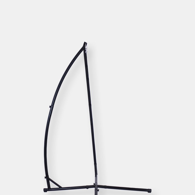 Sunnydaze Decor X-stand For Hanging Hammock Chairs Black Powder-coated Steel Frame
