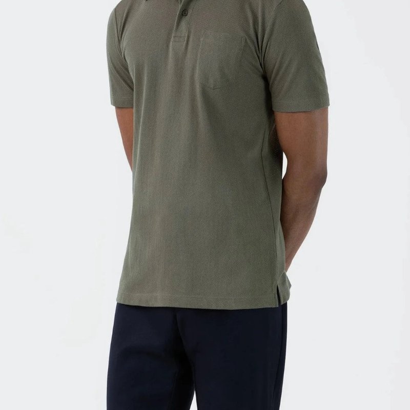 Shop Sunspel Rivera Polo Shirt In Green