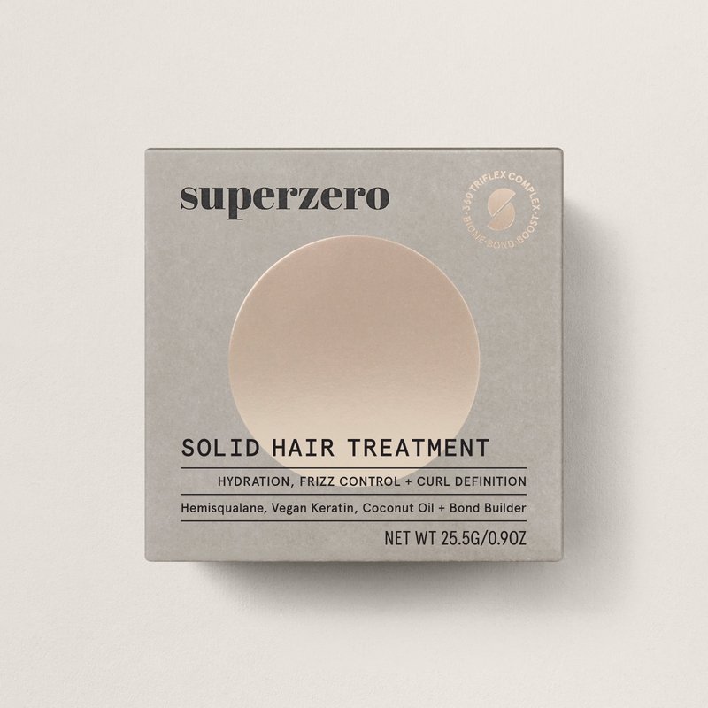Superzero Instant Shine + Anti Frizz Hair Serum Treatment Bar