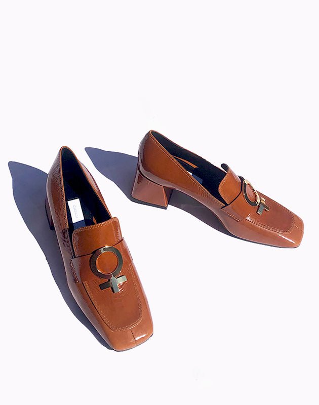 Suzanne Rae Feminist Loafer In Brown