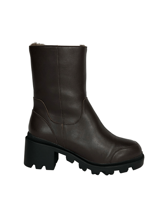 Suzanne Rae New City Track Boot In Brown