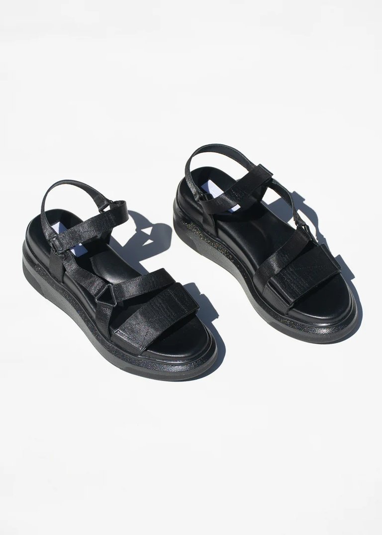 Velcro Sandal - Black