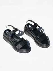 Velcro Sandal - Black