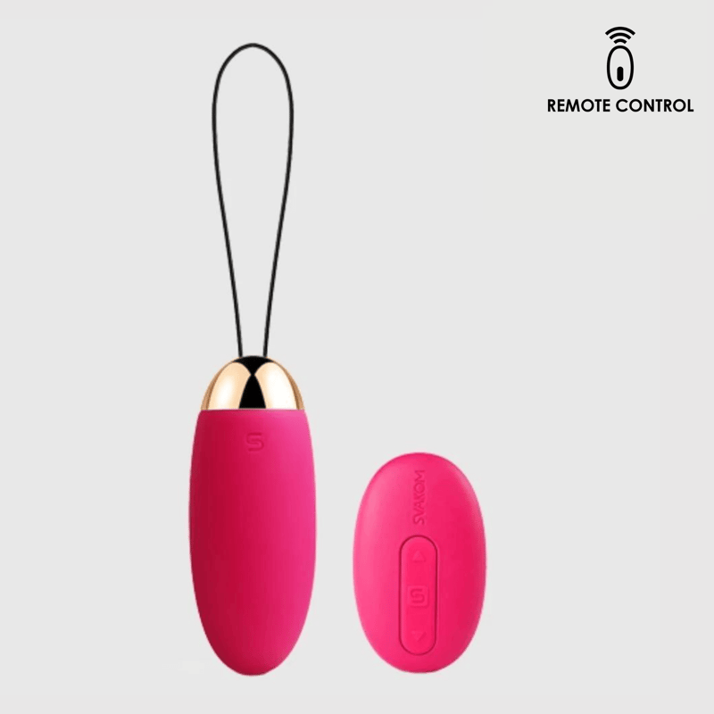 Svakom Elva Remote-controlled Wearable Bullet Vibrator In Red