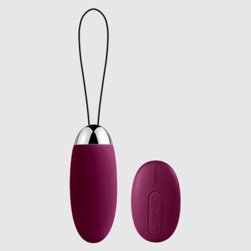 Svakom Elva Remote-controlled Wearable Bullet Vibrator In Purple
