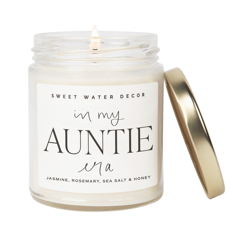 Sweet Water Decor In My Auntie Era Soy Candle In White