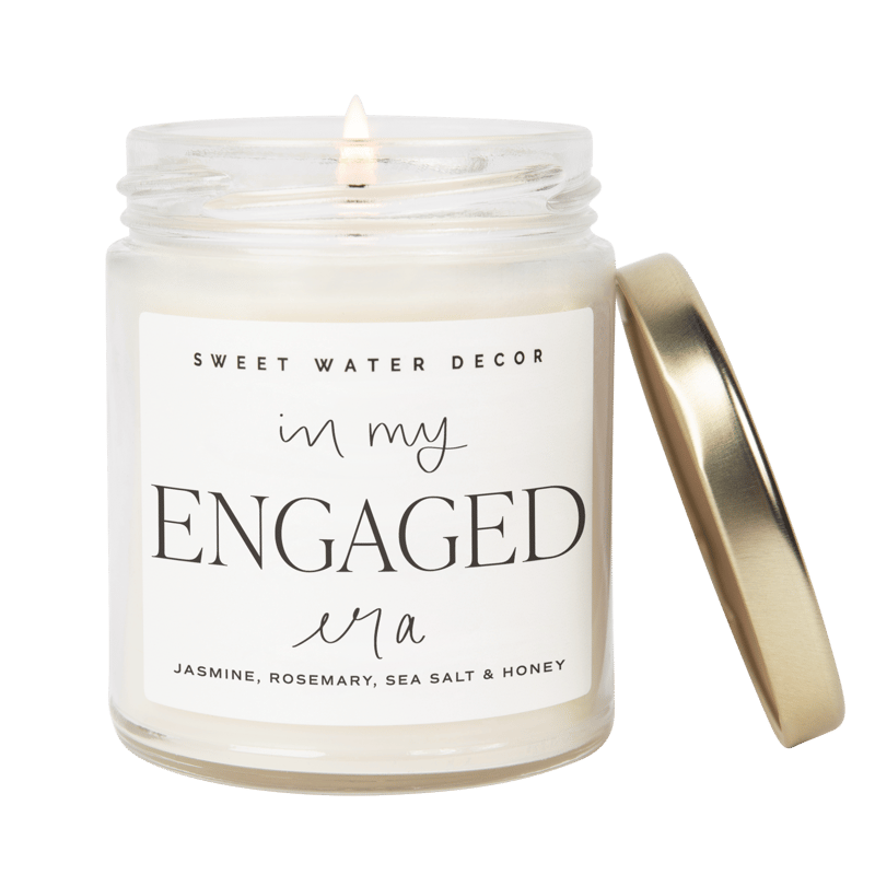 Sweet Water Decor In My Engaged Era Soy Candle In White