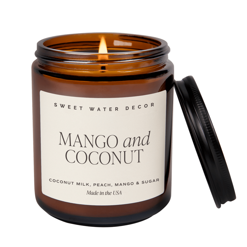 Sweet Water Decor Mango And Coconut Soy Candle